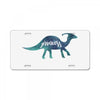 Princess Dinosaur License Plate