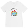 a turtle made it to the water V-Neck Tee