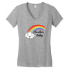 Rainbow Baby Women's V-Neck T-Shirt