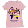 friends (2) Ladies Fitted T-Shirt