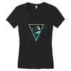 Saturn Women's V-Neck T-Shirt