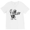 zombie V-Neck Tee