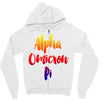 Alpha Omicson Pi Zipper Hoodie
