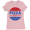pizza 2017 Ladies Fitted T-Shirt