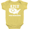 total solar eclipse 2017 Baby Onesie