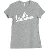 vespa 2 Ladies Fitted T-Shirt