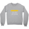 father's day grandpa gift funny grandpa shirt birthday gift for grandp Crewneck Sweatshirt