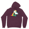 where rainbows come from (green) Hoodie