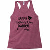Happy First Father's Day Daddy Racerback Tank