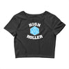 high roller 20 sided die Crop Top