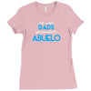 Only The Best Dads Get Promoted To Abuelo Ladies Fitted T-Shirt