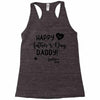 Happy First Father's Day Daddy Racerback Tank