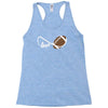 football infinity love Racerback Tank