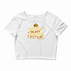 scary teacher costume Crop Top