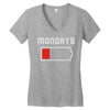 mondays suck Women's V-Neck T-Shirt