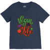 vegan for life V-Neck Tee