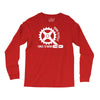 born to cycle forced to work Long Sleeve Shirts