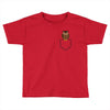 pocket owl Toddler T-shirt
