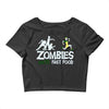 zombies hate fast food Crop Top