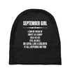 Super September Girl Baby Beanies