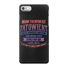 meine tochter ist t&auml;towiert iPhone 7 Case