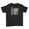 ski mood french bulldog Youth Tee