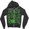 irish girls rock Zipper Hoodie