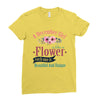 A December Girl Like A Flowers Ladies Fitted T-Shirt