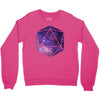 d20 galaxy Crewneck Sweatshirt