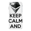 Keep Calm And Hodl Ethereum iPhone 7 Case