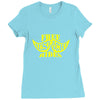 free mustache rides t shirt Ladies Fitted T-Shirt