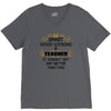 smart good looking teacher profession V-Neck Tee