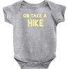 go take a hike Baby Bodysuit