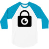 padlock eye 3/4 Sleeve Shirt