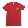 sagittarius pocket Ladies Fitted T-Shirt