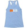 unsub criminal minds us crime tv series unknown subject unisex Racerback Tank