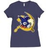 russian mongroul Ladies Fitted T-Shirt