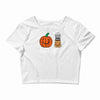 pumpkin spice Crop Top