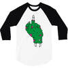 rude zombie 3/4 Sleeve Shirt