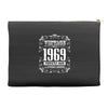 vintage made in 1969 perfectly aged a living legend Accessory Pouches