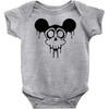dead mickey mouse halloween Baby Onesie