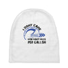 I Don't Care How Many Miles Per Gallon Baby Beanies