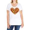 pizza lover Ladies Curvy T-Shirt