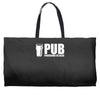 pub providing us beer hoodie Weekender Totes