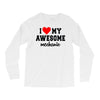 i love my awesome mechanic Long Sleeve Shirts