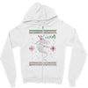 neverending christmas Zipper Hoodie