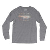 Vintage Usa Flag Long Sleeve Shirts
