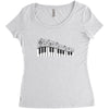 Piano Women's Triblend Scoop T-shirt