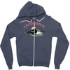 california Zipper Hoodie
