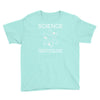 science doesn't care what you believe funny Youth Tee